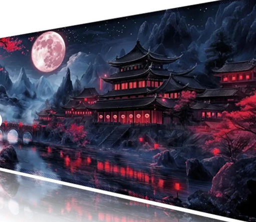 AYMESTORE Temple Speed Hızlı Yüzey Kaymaz Taban Gaming Oyuncu Mouse Pad Oyuncu Gaming Mousepad